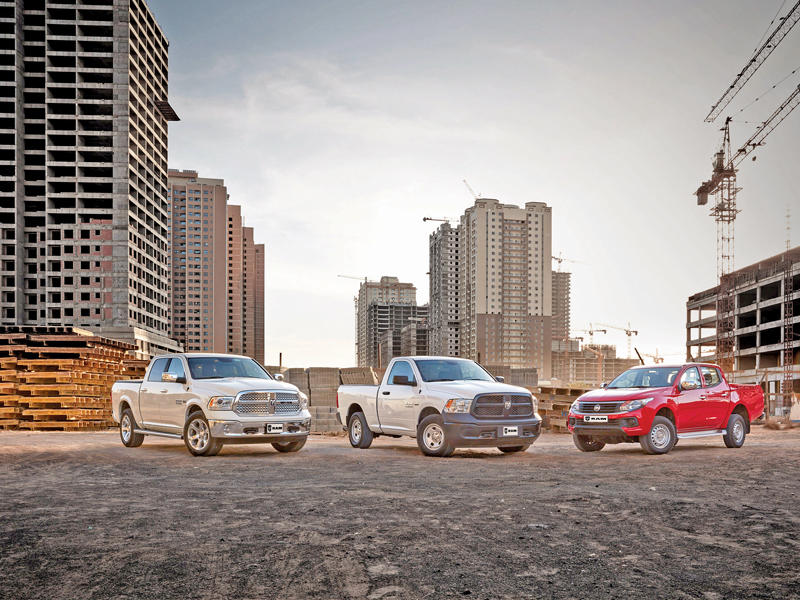 شاحنات رام الأميركية القوية