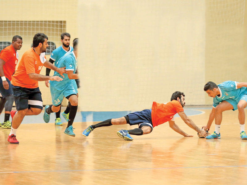 جانب من لقاء سابق بين السالمية وكاظمةn