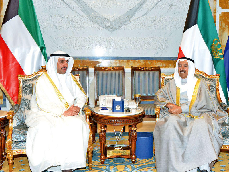 صاحب السمو مستقبلاً الغانم