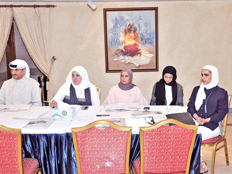 جانب من الورشة