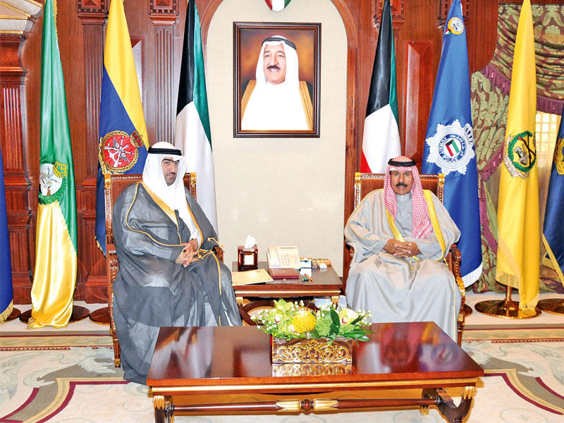 ولي العهد مستقبلاً الروضان أمس