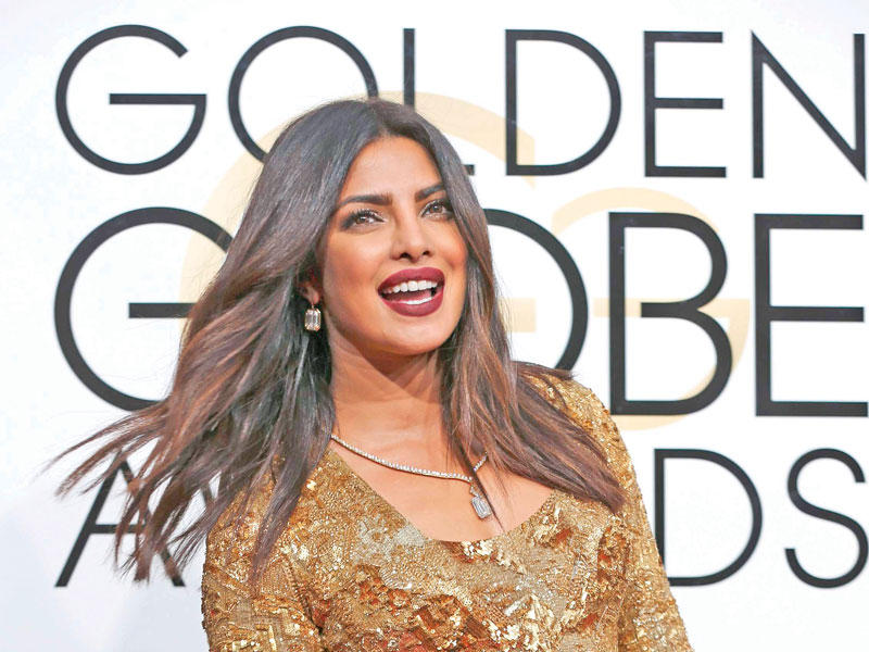 الممثلة الهندية بريانكا تشوبرا