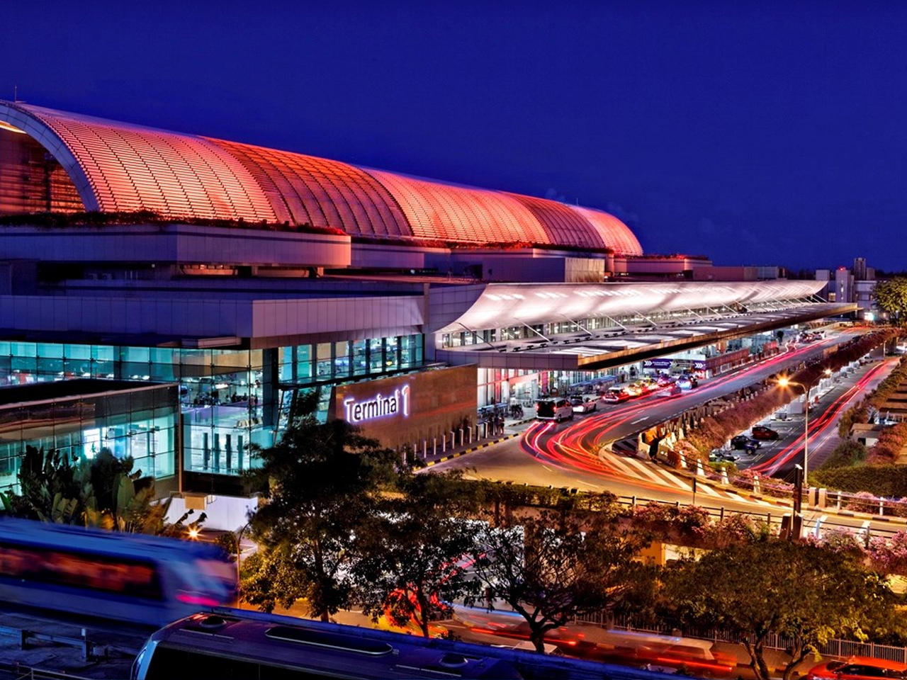 مطار «شانغي» في سنغافورة