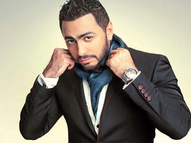 الفنان تامر حسني