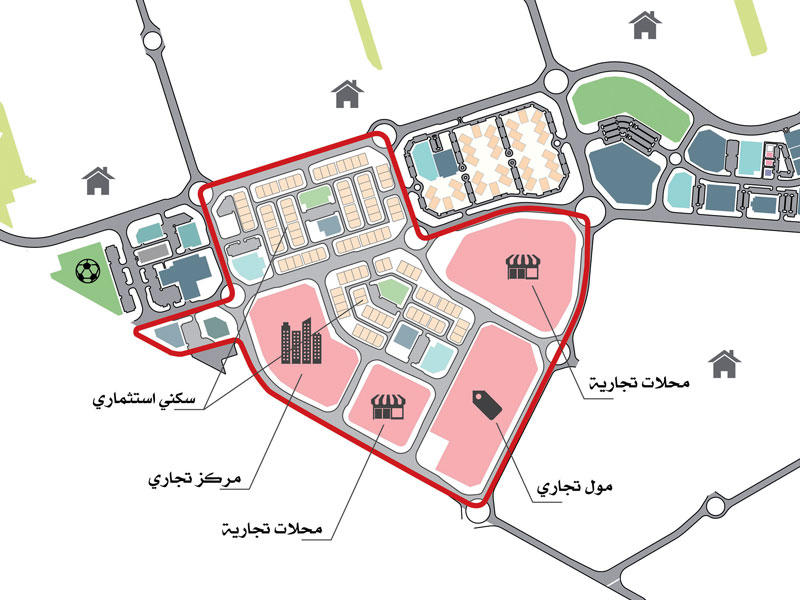 خريطة لفرص مدينة جابر الأحمد الاستثمارية