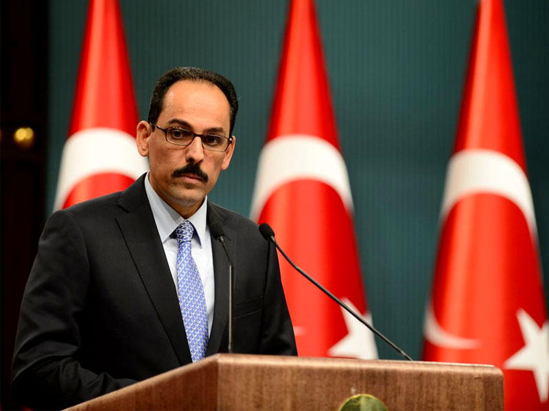  المتحدث باسم الرئاسة التركية ابراهيم كالين