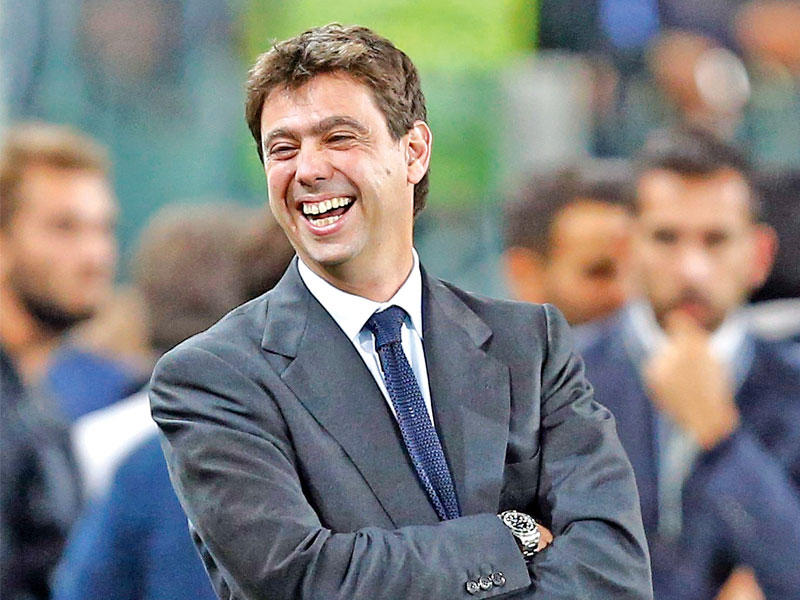 اندريا إنييلي رئيس نادي يوفنتوس