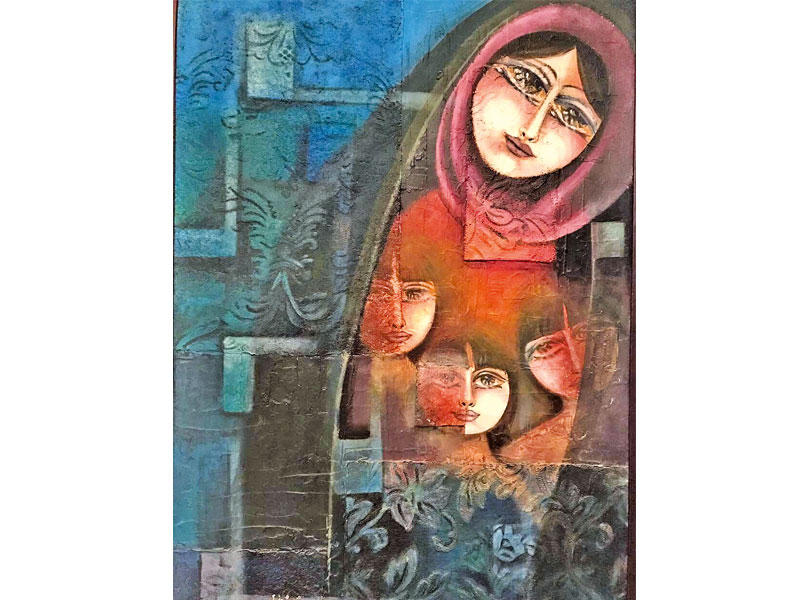 لوحة أميرة أشكناني