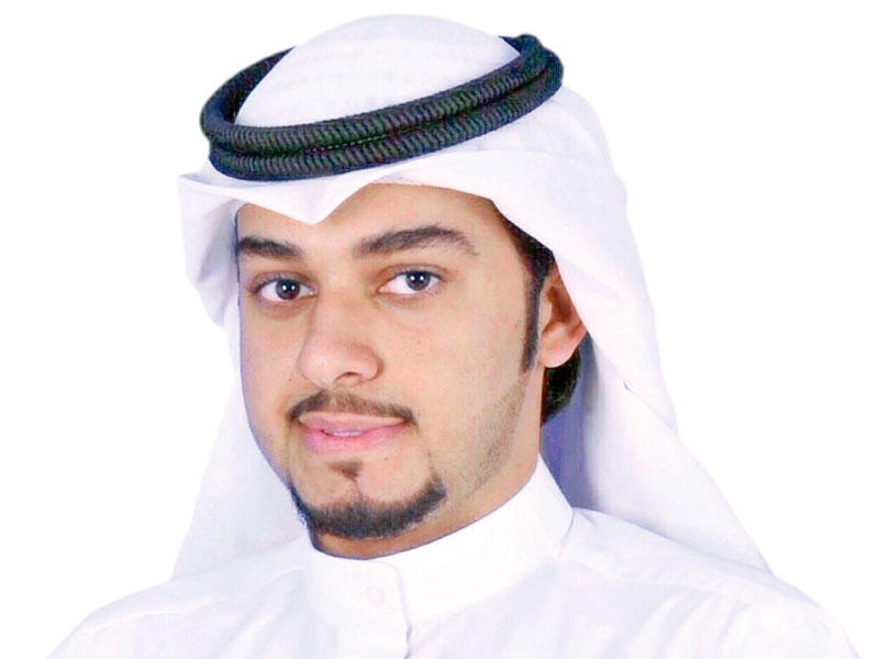 رئيس المجلس الطلابي في الجامعة العربية المفتوحة أنور الروقي