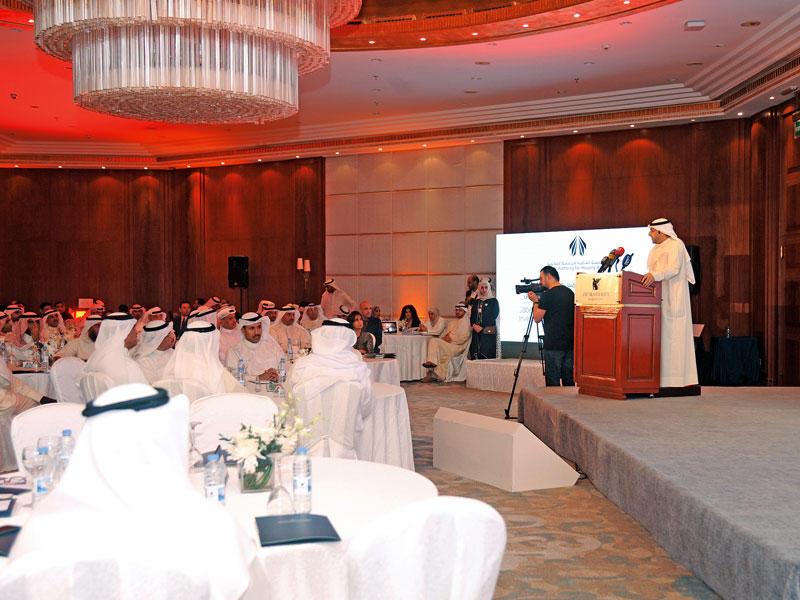 أبل متحدثاً في اللقاء التعريفي لإطلاق الفرص الاستثمارية