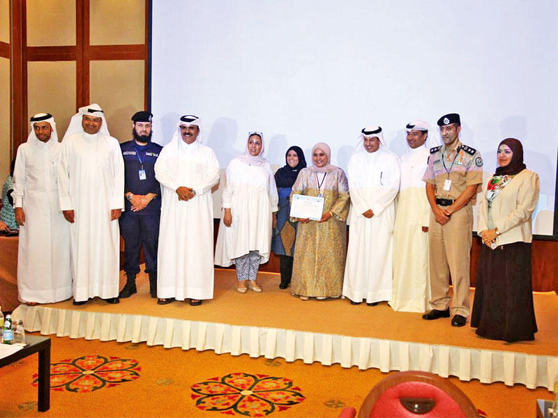 جانب من المشاركين في ورش حماية الطفل من وسائل التواصلn