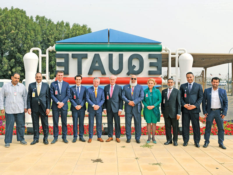 السفير الهولندي في ضيافة «إيكويت»