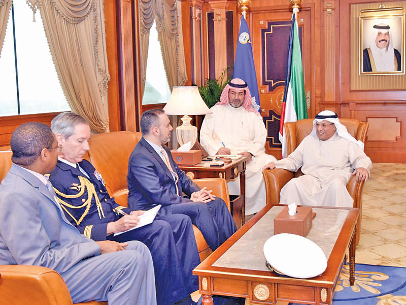 الجراح مستقبلاً السفير الفرنسي 