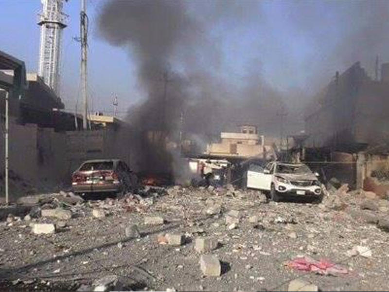  منازل تعرضت لقصف جوي خاطئ في  «الموصل الجديدة»