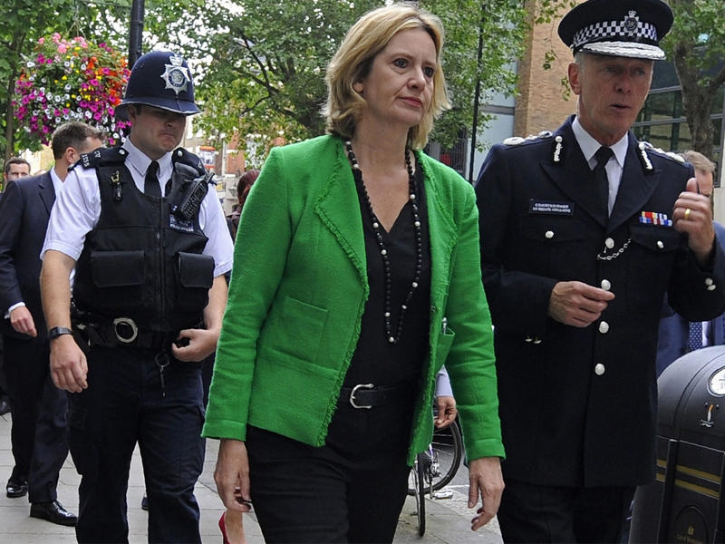 وزيرة الداخلية البريطانية أمبر راد