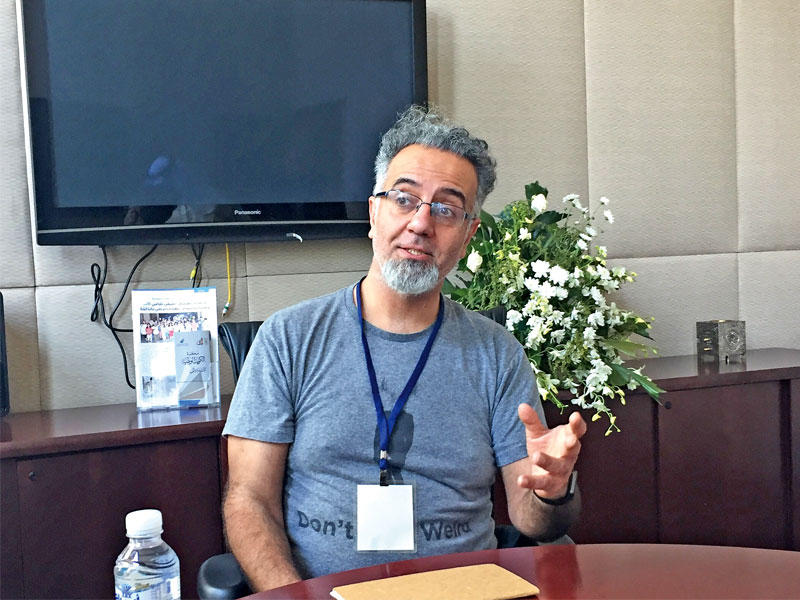 المصور والمخرج السينمائي الكندي - العراقي دريد منجم