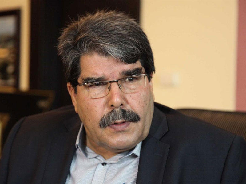  الرئيس المشارك لحزب الاتحاد الديمقراطي الكردي صالح مسلم