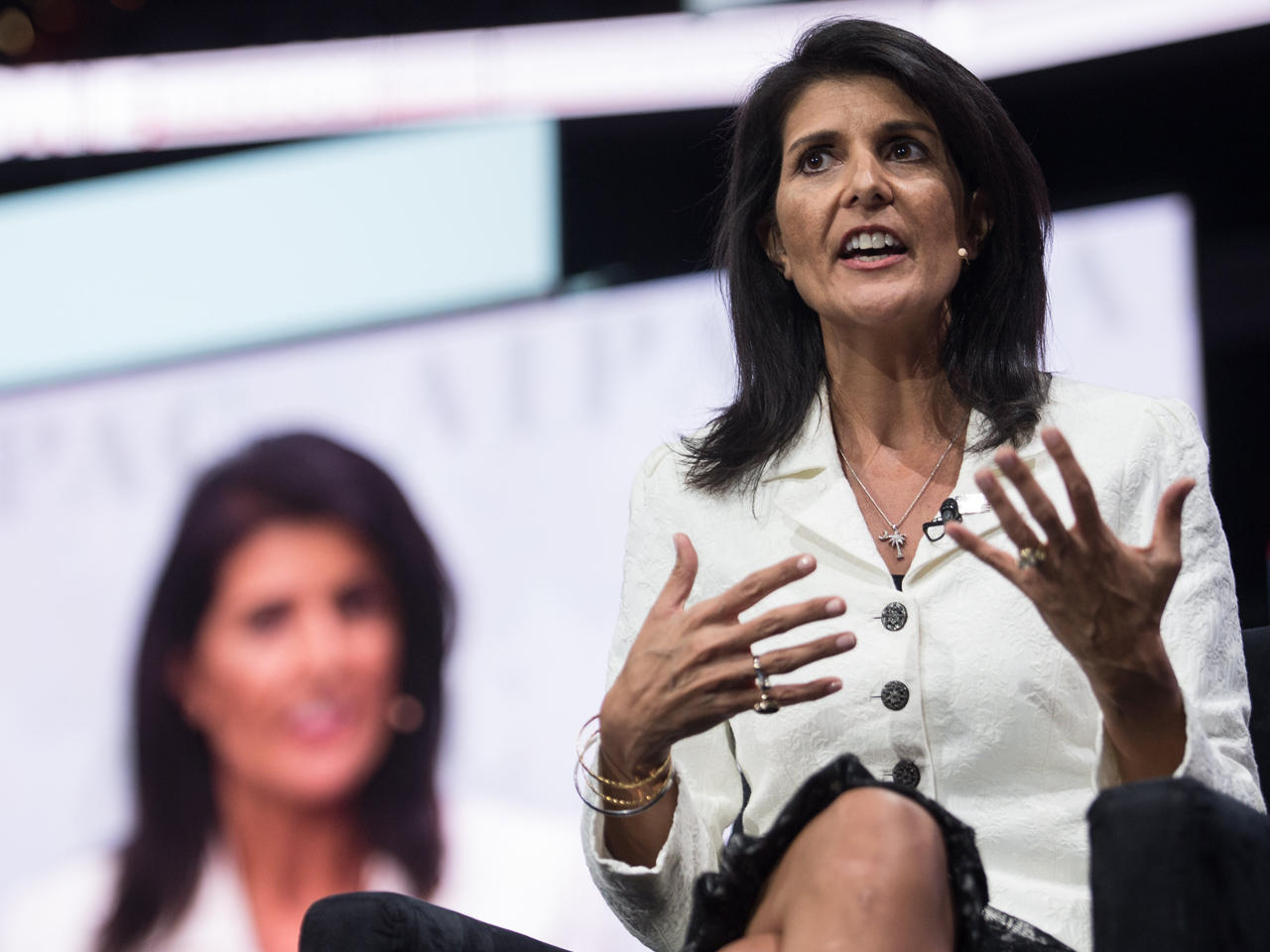 السفيرة الأميركية لدى الأمم المتحدة نيكي هالي