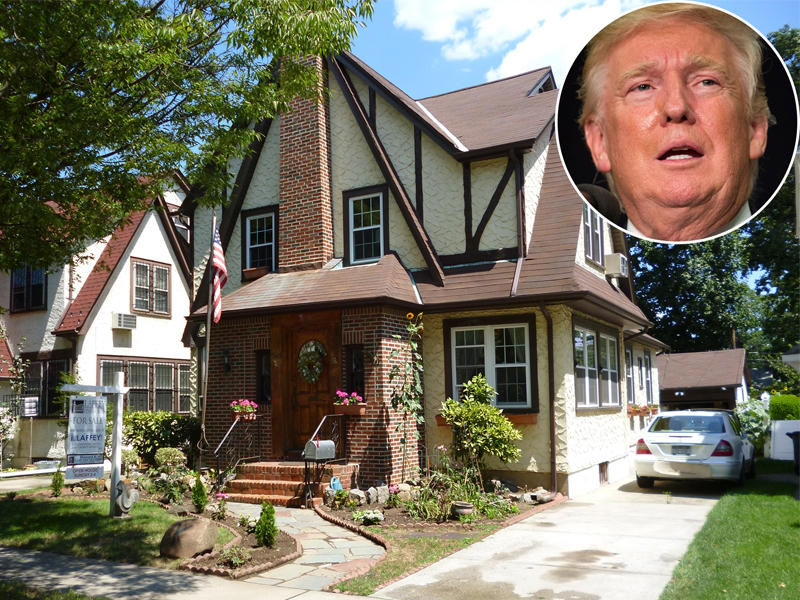 منزل طفولة الرئيس الأميركي دونالد ترامب