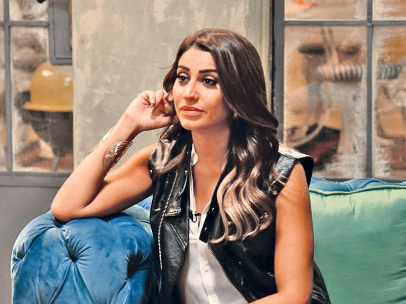 الفنانة المصرية دينا الشربيني