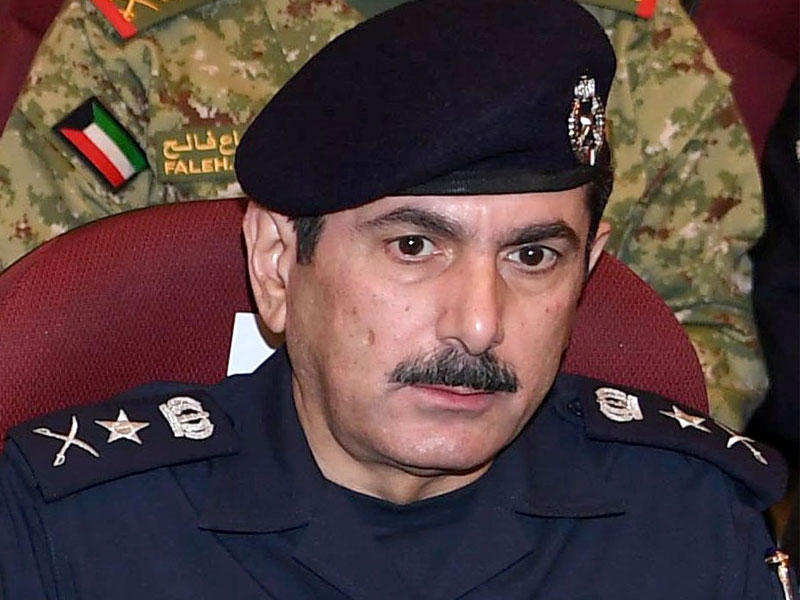 المدير العام للإدارة العامة للإطفاء الفريق خالد المكراد