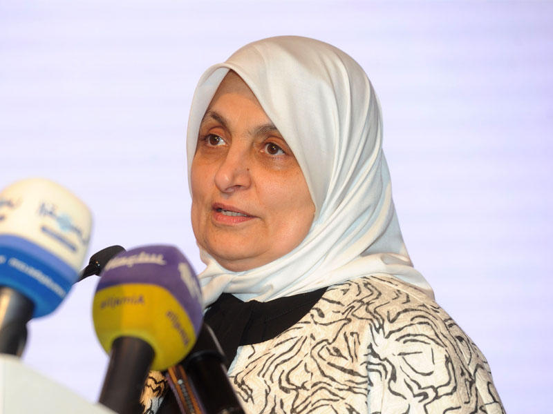  وزيرة الشؤون الاجتماعية والعمل وزيرة الدولة للشؤون الاقتصادية هند الصبيح