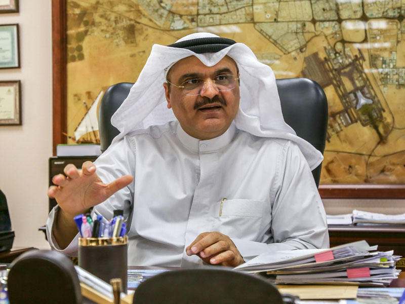 الوكيل المساعد لقطاع المشاريع الإنشائية في وزارة الأشغال العامة المهندس غالب صفوق