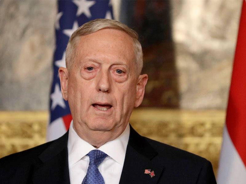 وزير الدفاع الأميركي جيمس ماتيس