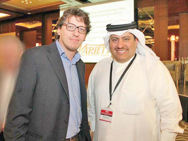 هشام الغانم وجان لوكا شقرا 