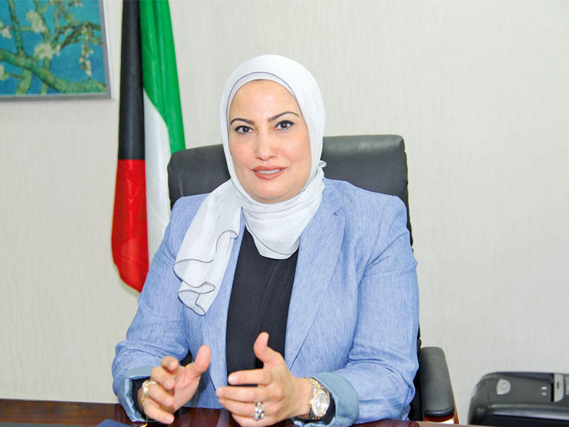 الوكيلة المساعدة لقطاع العمل الإحصائي في الادارة المركزية للإحصاء منى الدعاس