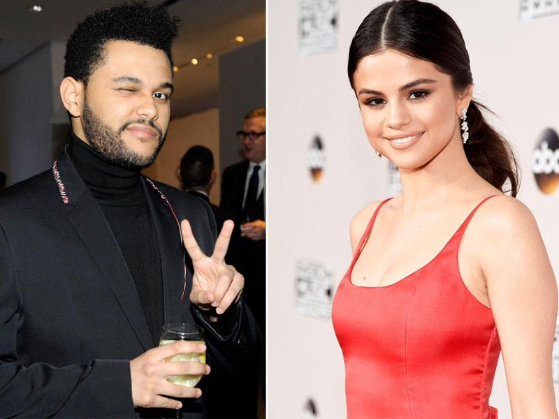 سيلينا غوميز والمغني الكندي ذا ويكند 