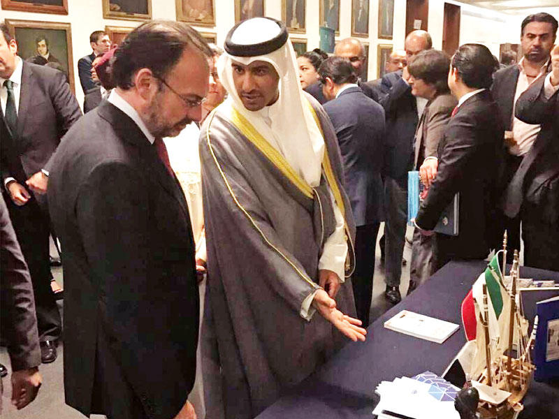 جانب من المشاركة الكويتية