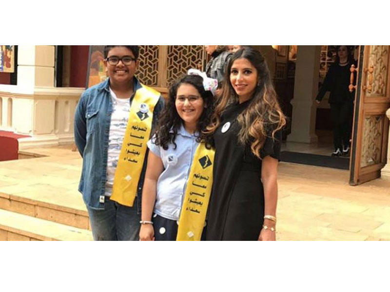 مسابقة الطفل العربي في بيروت بمشاركة  الطفلان الكويتيان لطيفة ناصر الخرجي ودعيج خليفة بوعركي