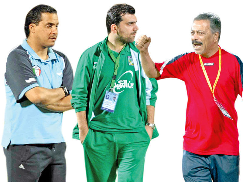 محمد عبدالله و ناصر الشطي و عبدالعزيز حمادة