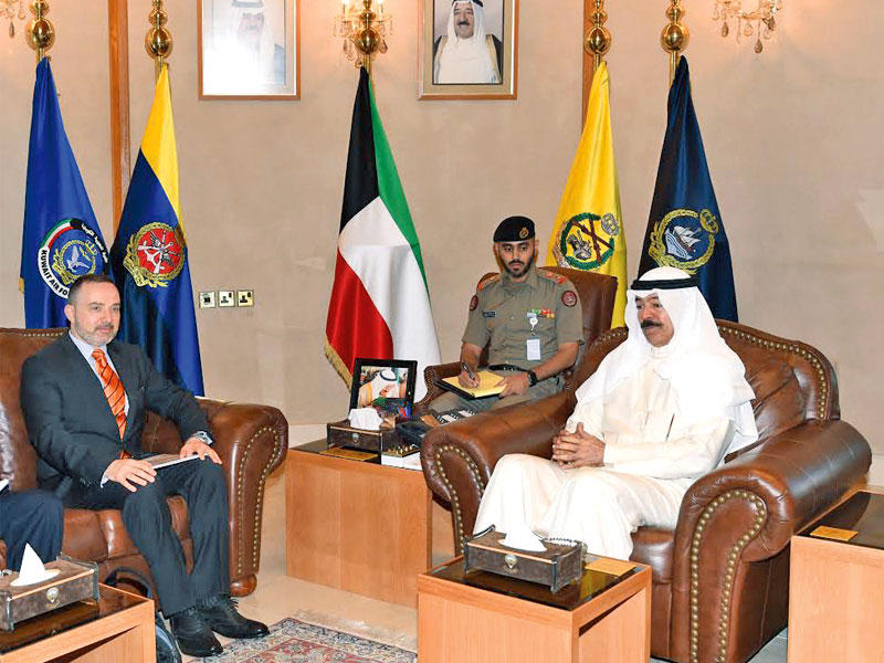 الخالد مستقبلاً السفير الفرنسي