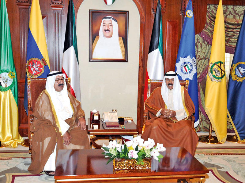 ولي العهد مستقبلا ناصر صباح الأحمد أمسn