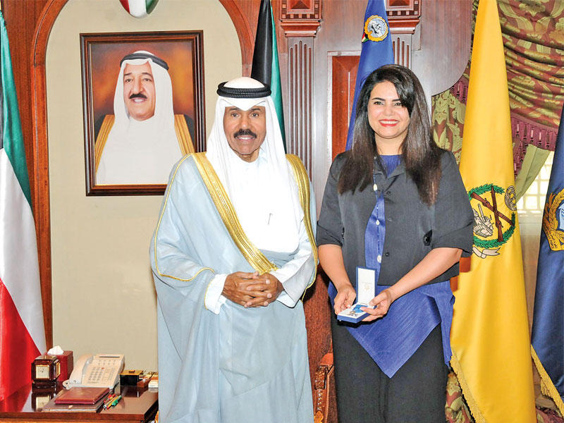 ولي العهد مستقبلاً العنود الشارخ