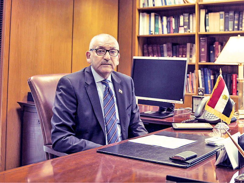  السفير المصري في الولايات المتحدة الأميركية ياسر رضا