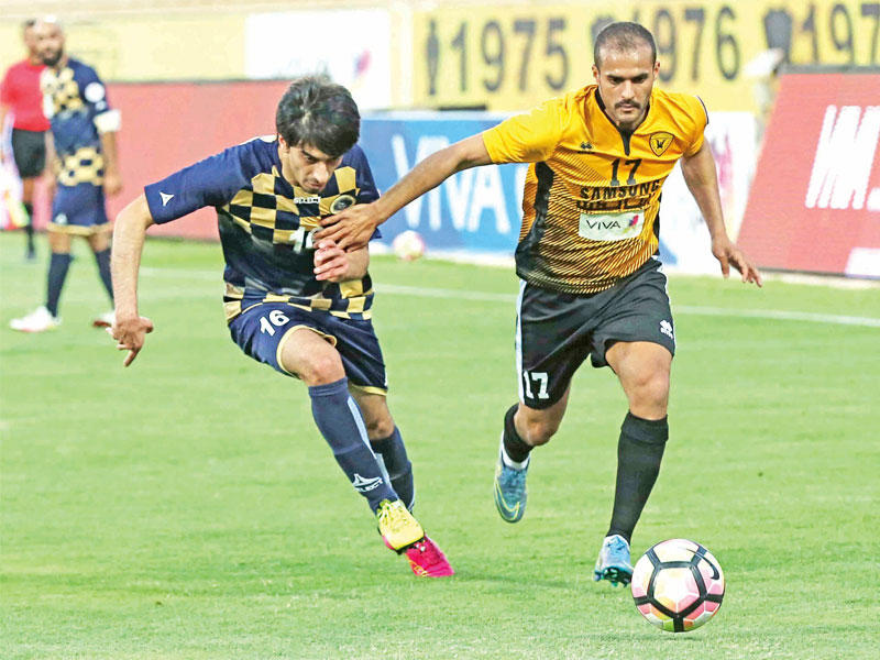 جانب من لقاء القادسية وبرقان