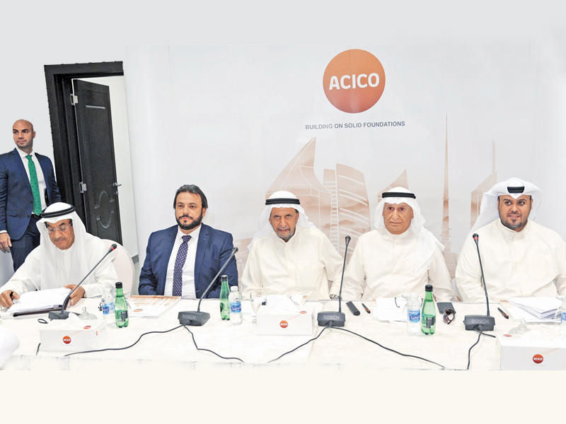 الأيوب خلال ترؤسه العمومية (تصوير عوض التعمري)