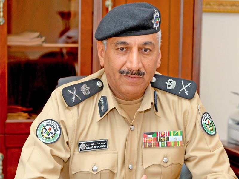 وكيل وزارة الداخلية المساعد لشؤون المرور بالإنابة اللواء فهد الشويع