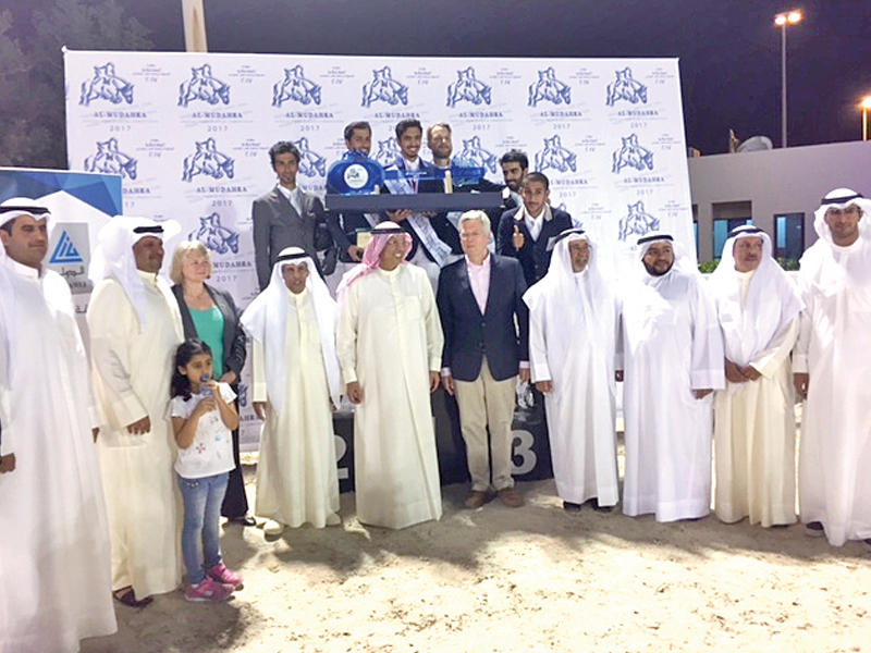 الحساوي على منصة التتويج