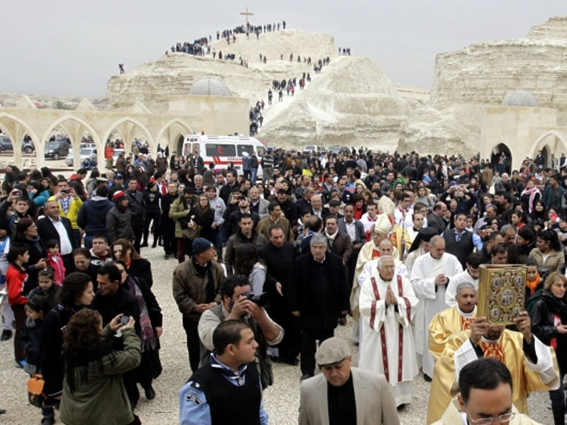 الحجاج الأقباط في القدس المحتلة