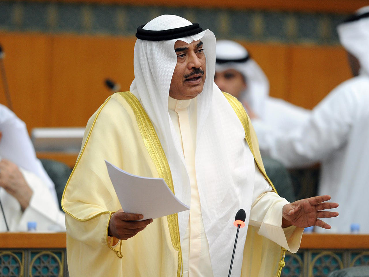 النائب الأول لرئيس مجلس الوزراء ووزير الخارجية الشيخ صباح خالد الحمد الصباح