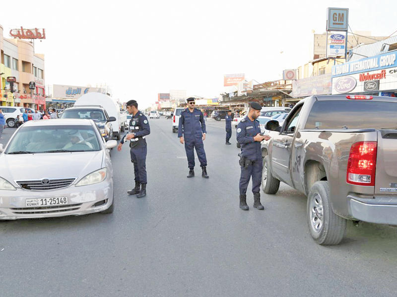 إحدى حملات المرور