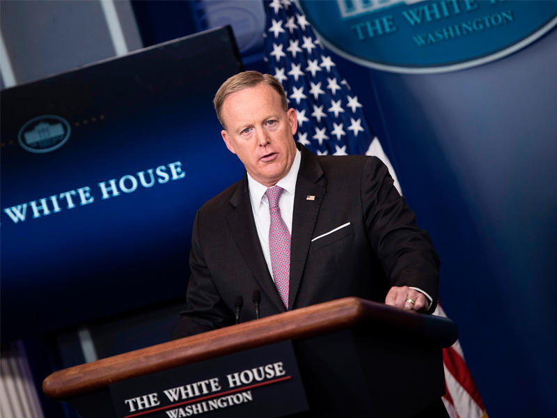 المتحدث باسم البيت الابيض شون سبايسر