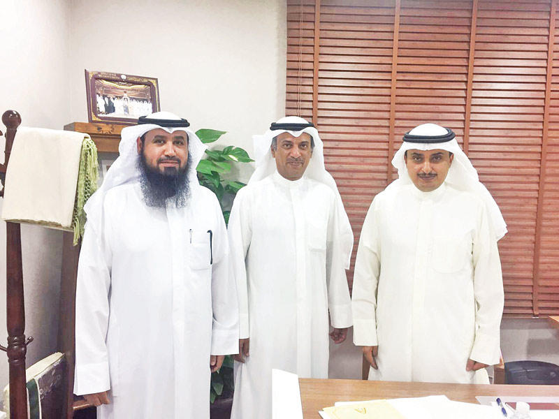 العتل خلال لقاء الخالد والمنفوحي 