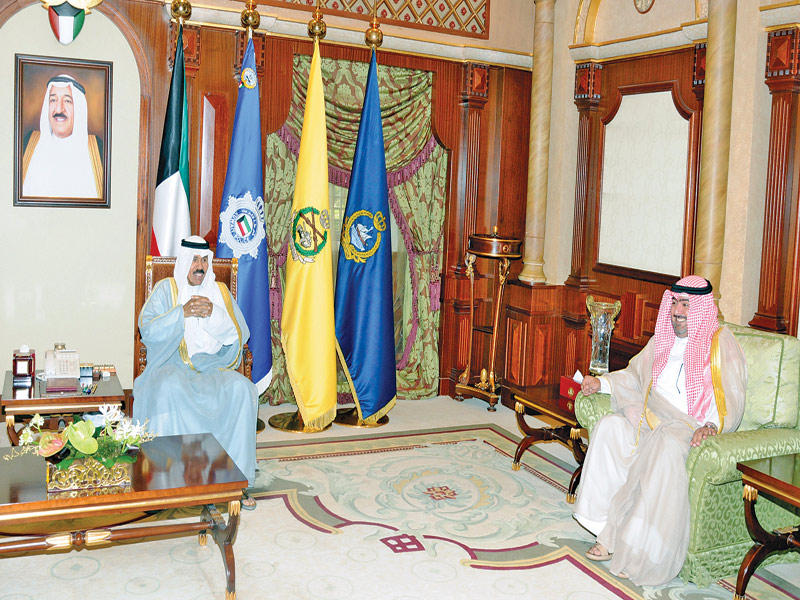 ولي العهد مستقبلاً العلي أمس