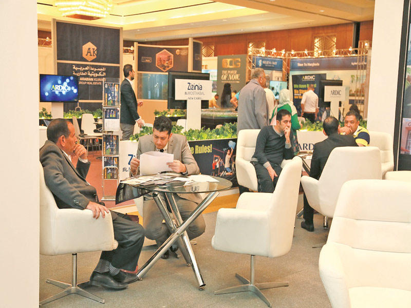 جانب من معرض سابق لمجموعة إسكان غلوبل