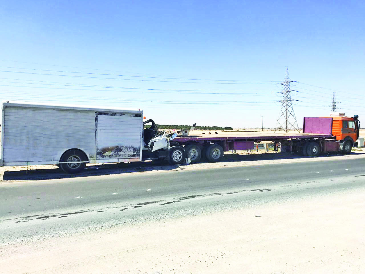 جانب من الحادث